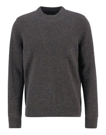 Young Ideas/Henmores - Tainsbury Crew Neck Sweater - BR17 Dark Oak - M