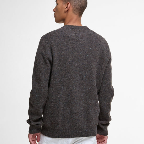 Young Ideas/Henmores - Tainsbury Crew Neck Sweater - BR17 Dark Oak - M