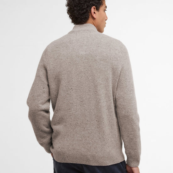 Young Ideas/Henmores - Tainsbury Half Zip Sweater - ST51 Stone - M