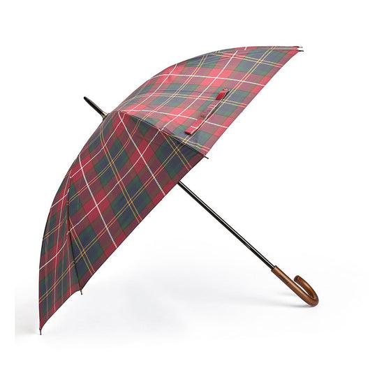 Young Ideas & Henmores -Tartan Full Length Umbrella -TN69 Winterberry Tartan -OS