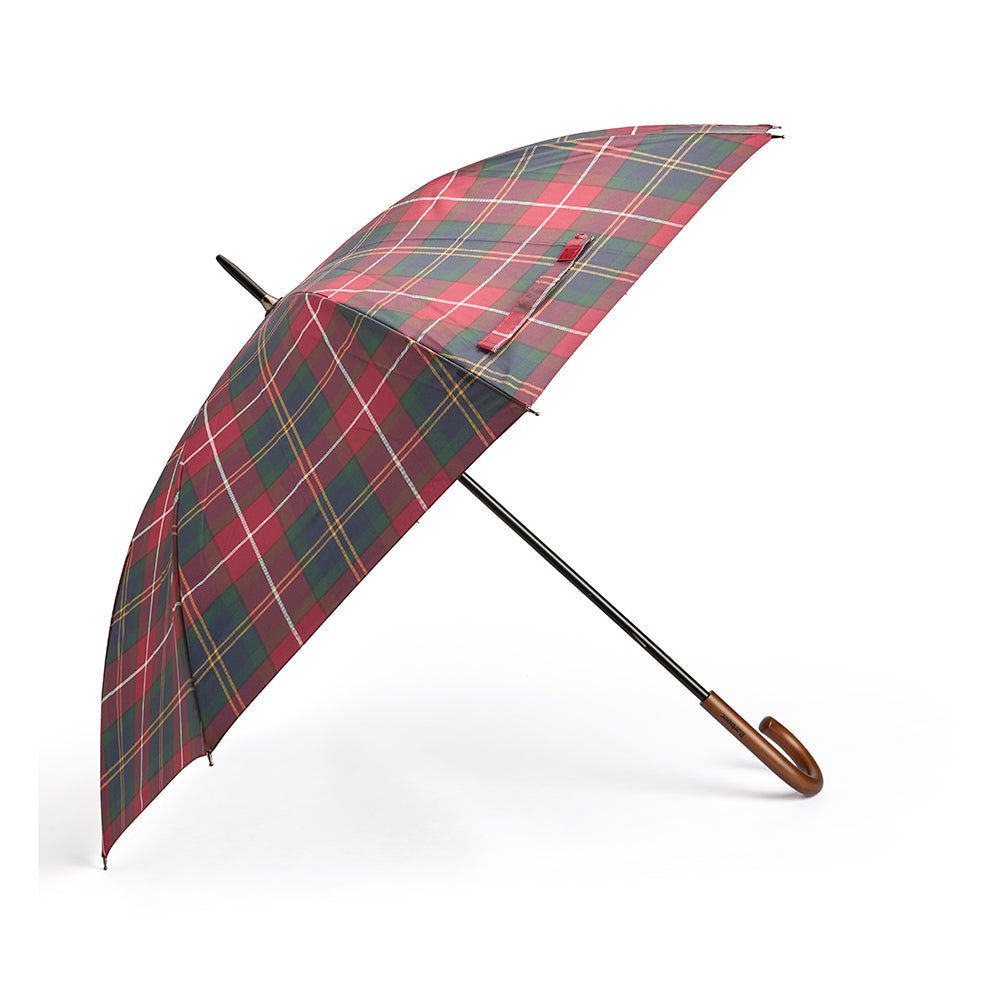 Young Ideas & Henmores -Tartan Full Length Umbrella -TN69 Winterberry Tartan -OS