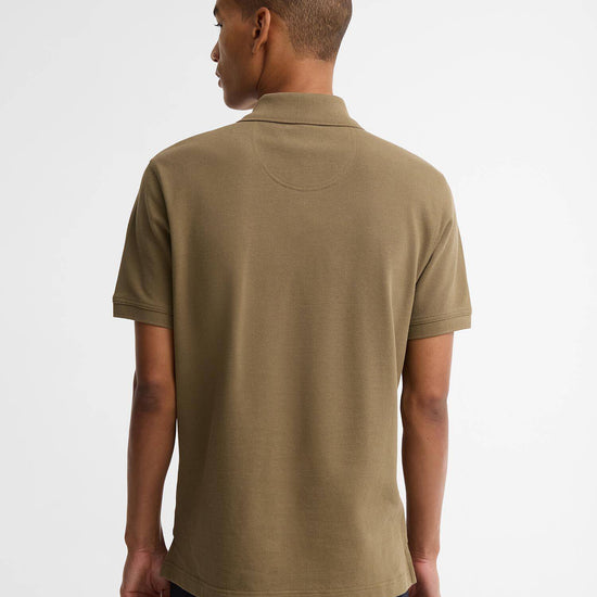 Young Ideas & Henmores - Tartan Pique Polo Shirt - OL17 Clay - M