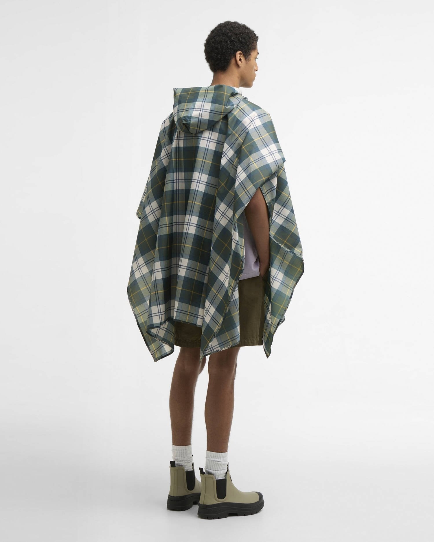 Young Ideas/Henmores - Tartan Showerproof Poncho - TN11 Classic Tartan - OS
