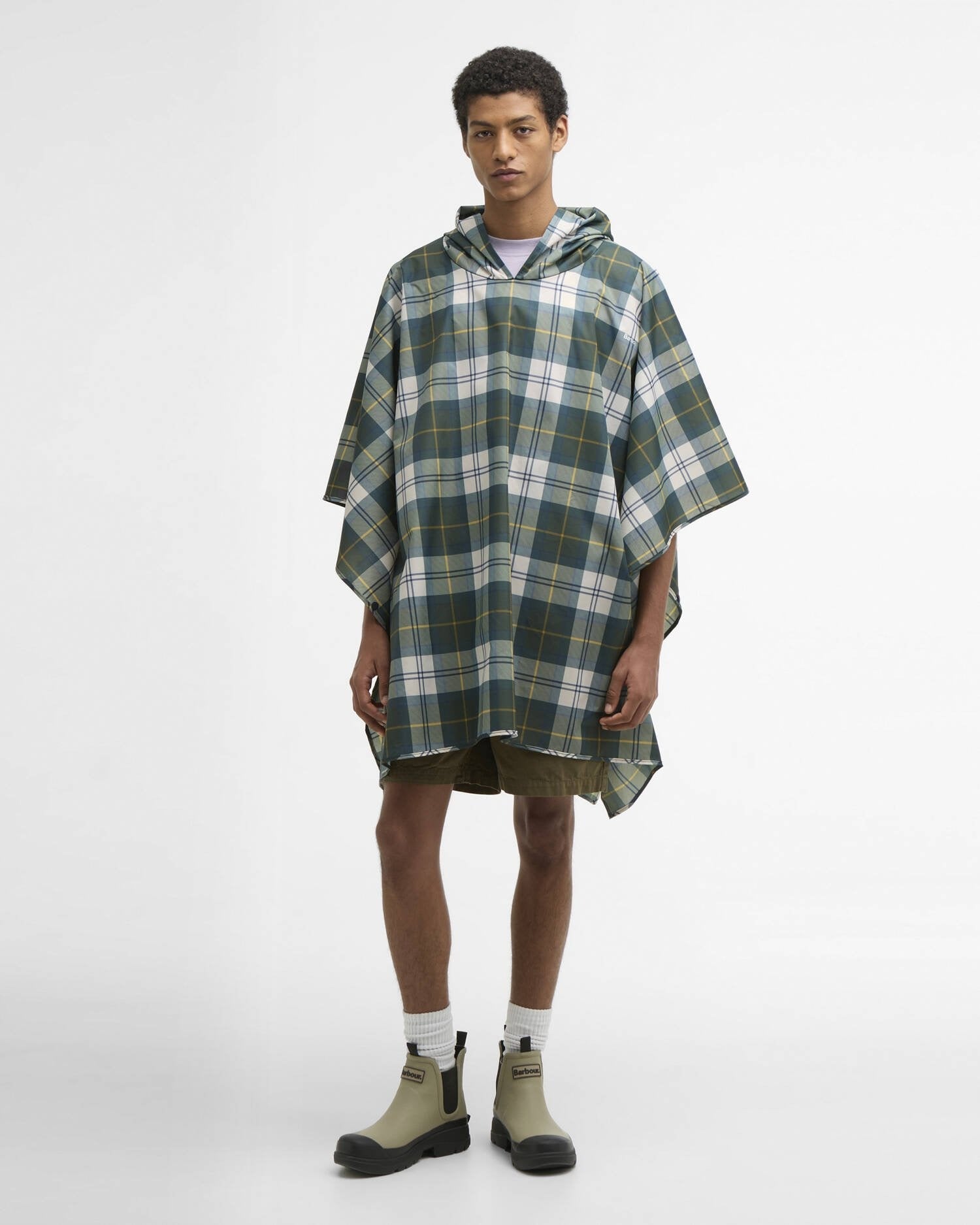 Young Ideas/Henmores - Tartan Showerproof Poncho - TN11 Classic Tartan - OS