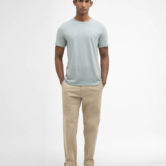 Young Ideas/Henmores - Tartan Sports T-Shirt - BU64 Slate - S