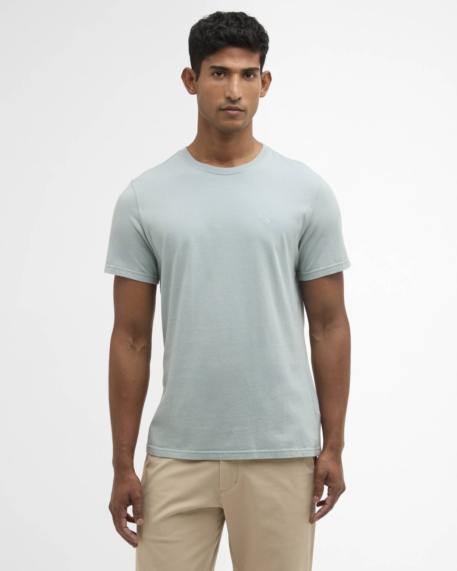 Young Ideas/Henmores - Tartan Sports T-Shirt - BU64 Slate - S