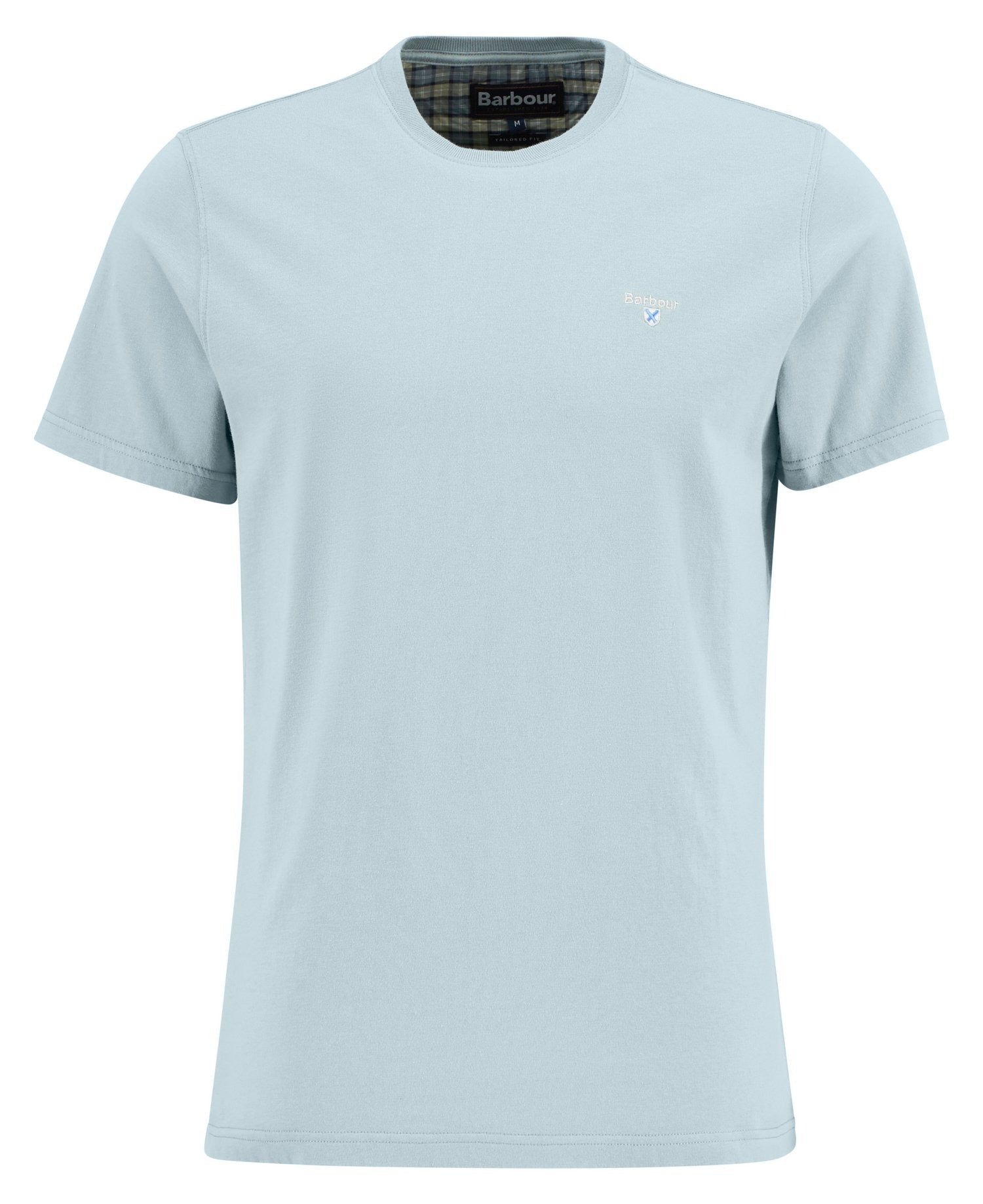 Young Ideas/Henmores - Tartan Sports T-Shirt - BU64 Slate - S