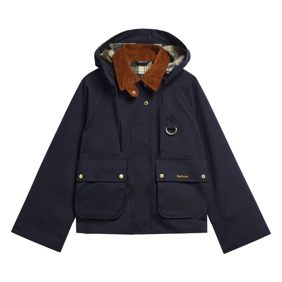 Young Ideas & Henmores -Terrington Showerproof Jacket -NY91 Dk Navy/Shadow Classic -6