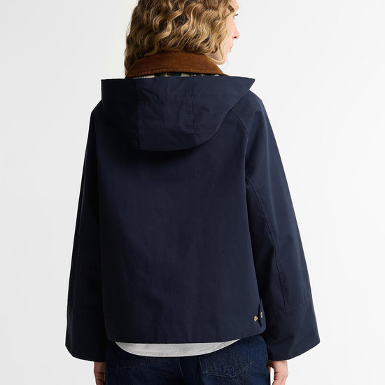 Young Ideas & Henmores -Terrington Showerproof Jacket -NY91 Dk Navy/Shadow Classic -6