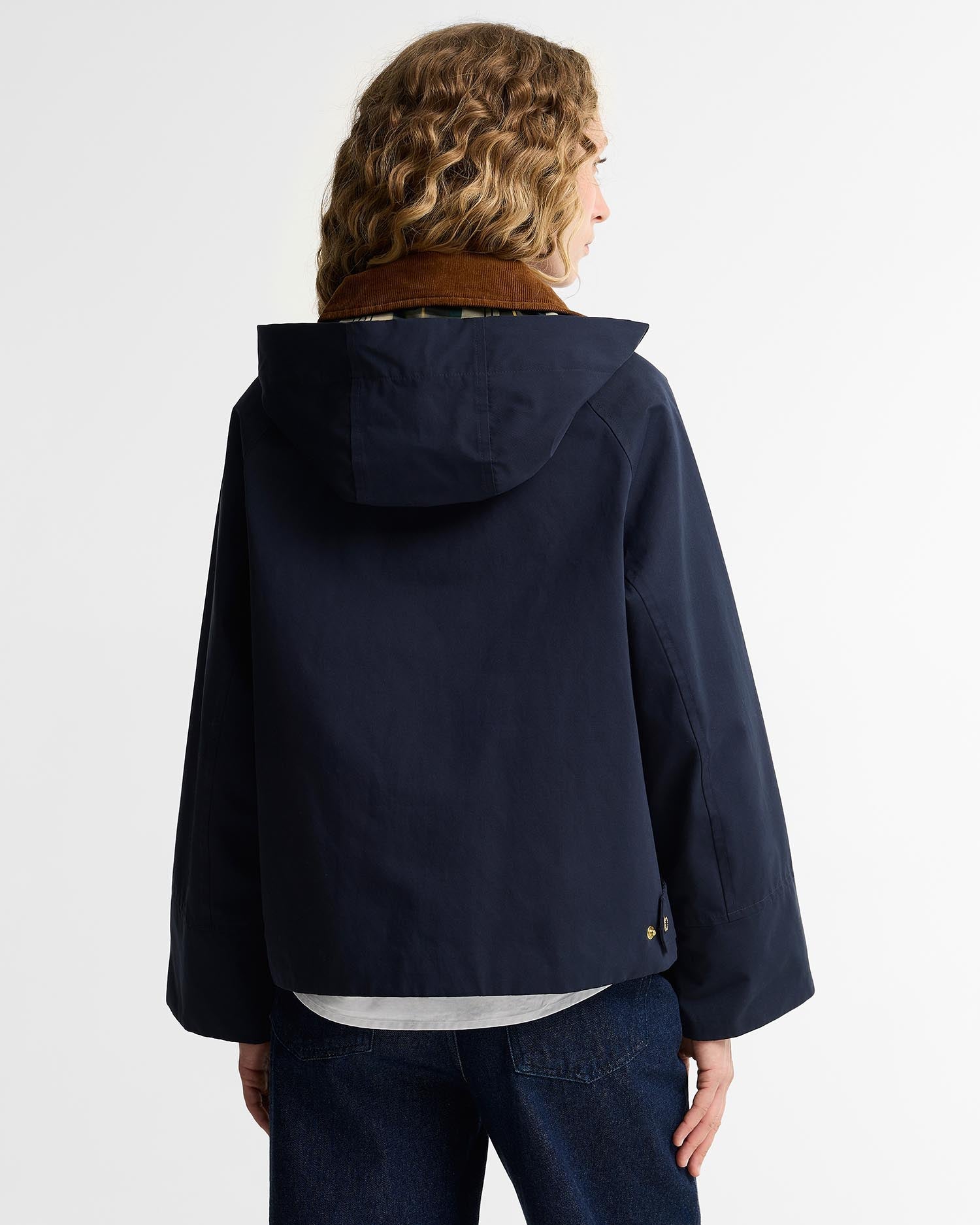 Young Ideas & Henmores -Terrington Showerproof Jacket -NY91 Dk Navy/Shadow Classic -6