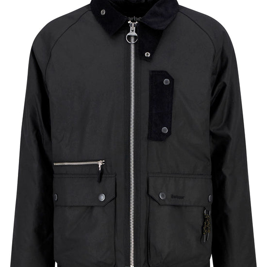 Young Ideas/Henmores - Tract Wax Jacket - BK71 Black - M