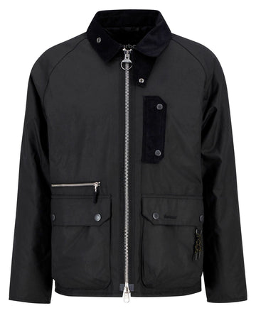 Young Ideas/Henmores - Tract Wax Jacket - BK71 Black - M