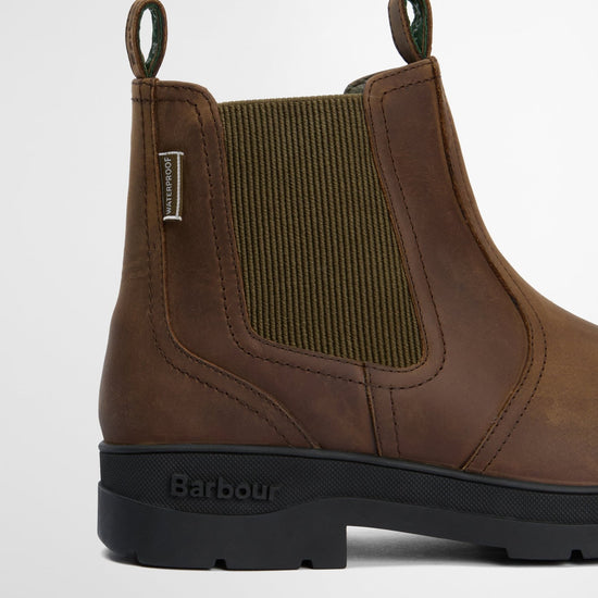 Young Ideas & Henmores -Turnbull Chelsea Boot -BR11 Dark Brown -8
