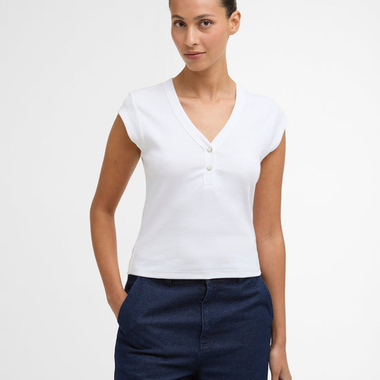 Young Ideas & Henmores - Verona Top - WH11 White - 8
