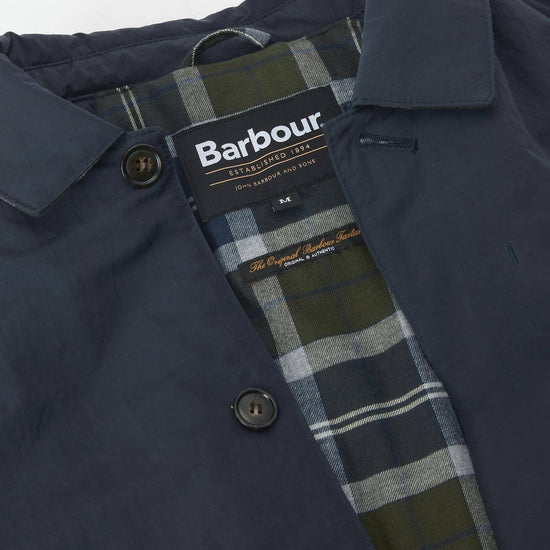 Young Ideas/Henmores - Wadded Lorden Showerproof Mac - NY91 Dark Navy - M