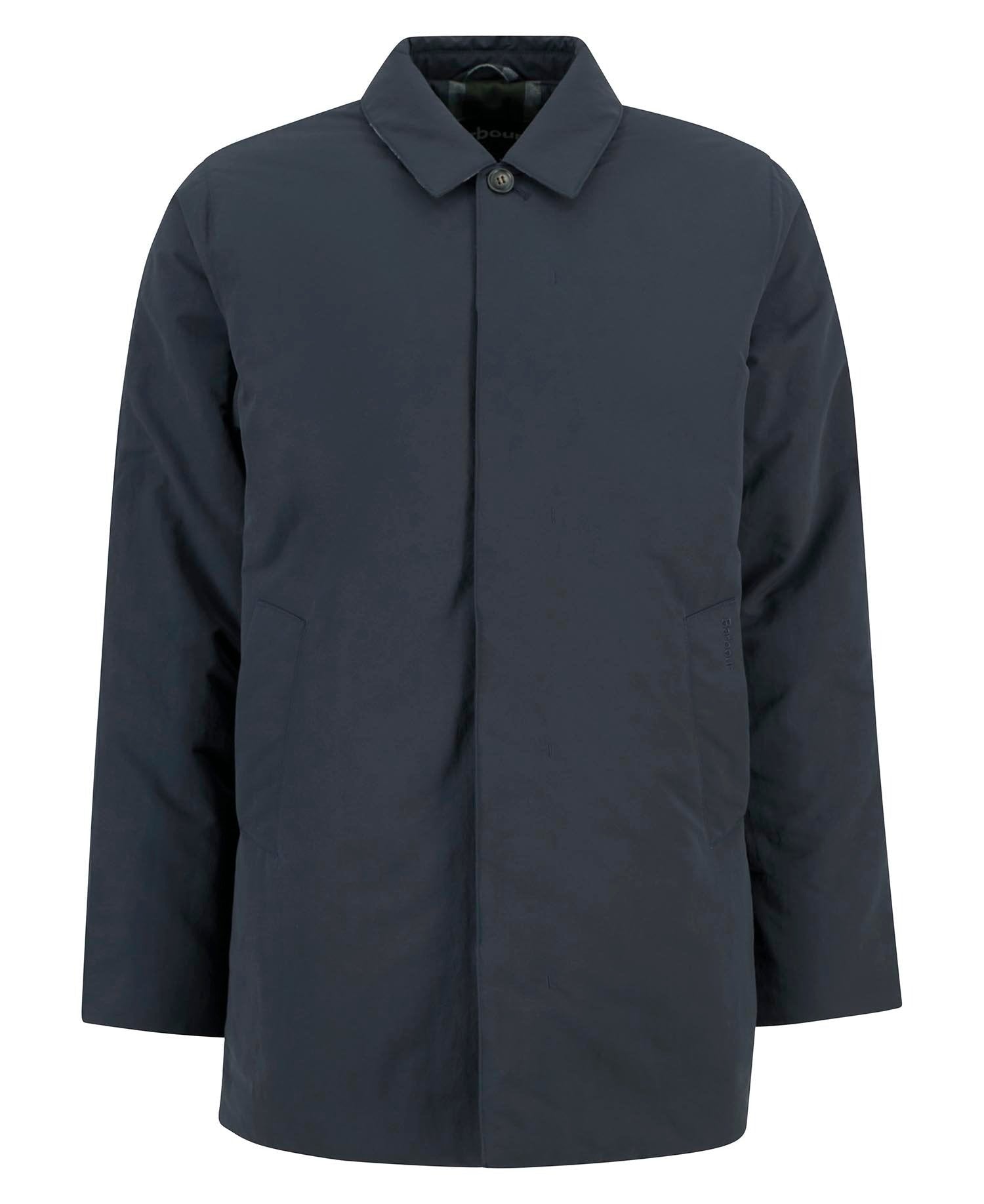Young Ideas/Henmores - Wadded Lorden Showerproof Mac - NY91 Dark Navy - M