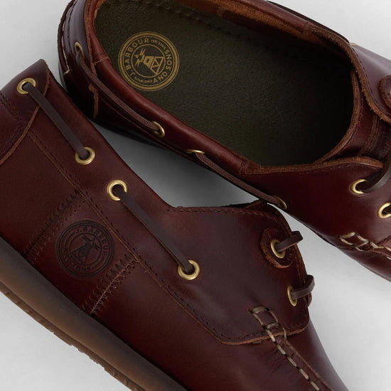 Young Ideas & Henmores -Wake Boat Shoe -BR76 Mahogany -8