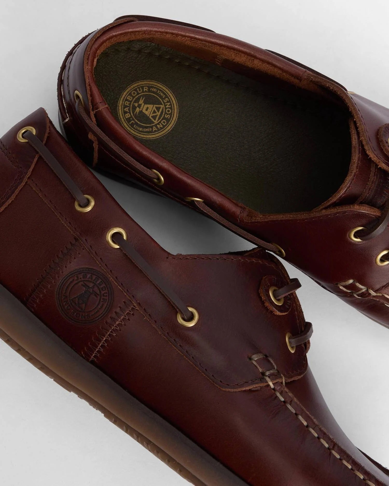 Young Ideas & Henmores -Wake Boat Shoe -BR76 Mahogany -8