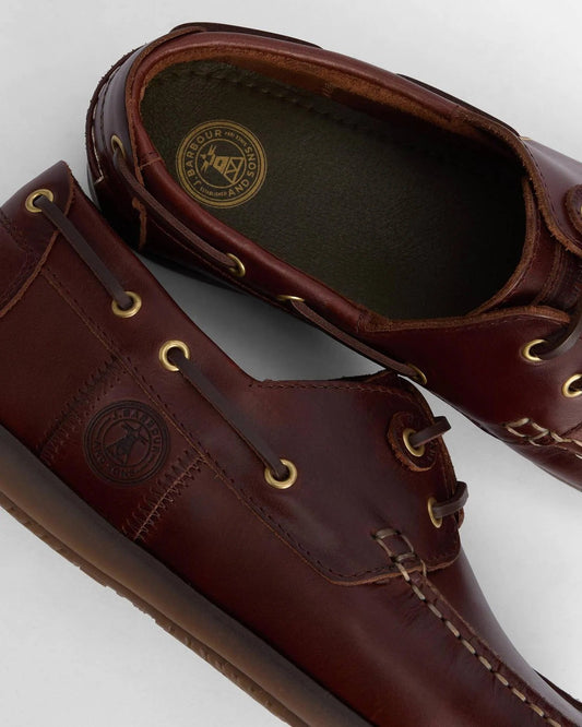 Young Ideas & Henmores -Wake Boat Shoe -BR76 Mahogany -8