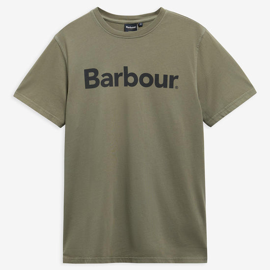 Young Ideas & Henmores - Washington Overdyed Logo Tailored T-Shirt - OL56 Dusty Olive - M