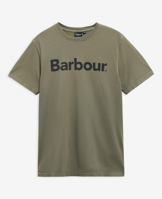 Young Ideas & Henmores - Washington Overdyed Logo Tailored T-Shirt - OL56 Dusty Olive - M