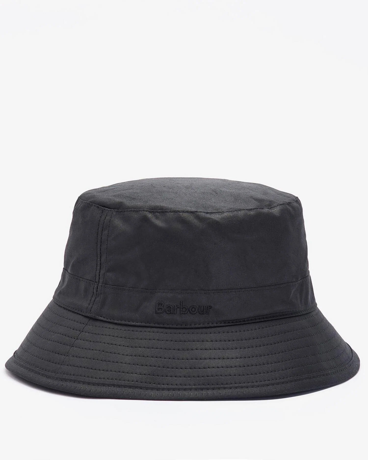 Young Ideas & Henmores -Wax Bucket Hat -BK91 Black -L