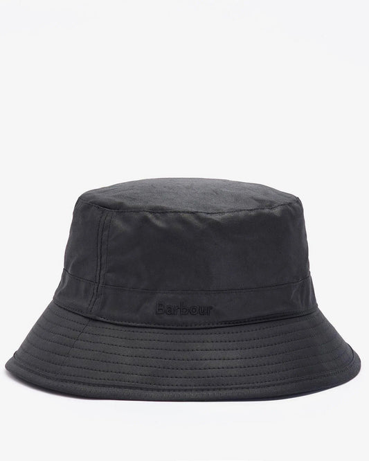 Young Ideas & Henmores -Wax Bucket Hat -BK91 Black -L