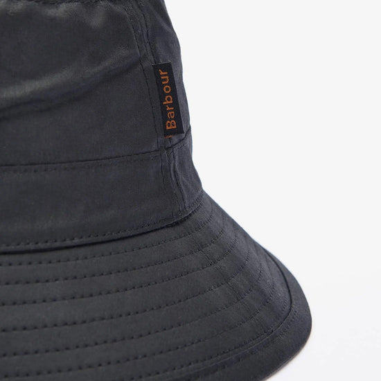 Young Ideas & Henmores -Wax Bucket Hat -BK91 Black -L