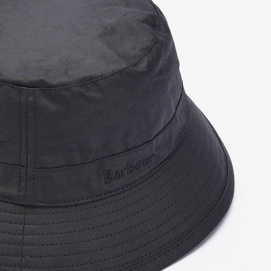 Young Ideas & Henmores -Wax Bucket Hat -BK91 Black -L