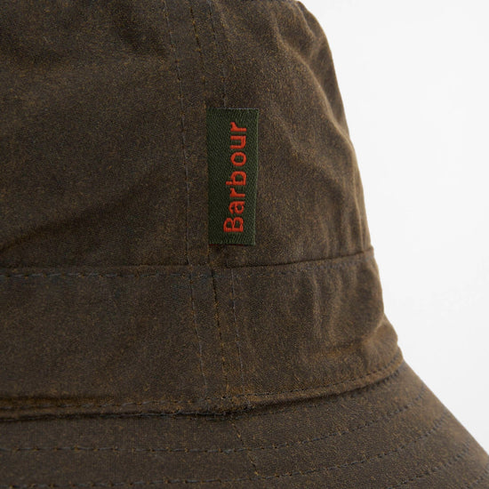 Young Ideas & Henmores -Wax Bucket Hat -BK91 Black -L