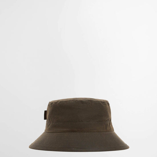 Young Ideas & Henmores -Wax Bucket Hat -OL71 Olive -M