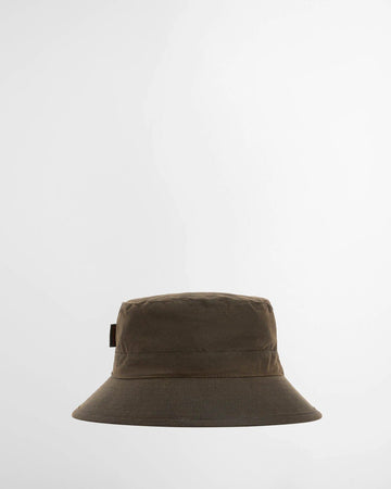 Young Ideas & Henmores -Wax Bucket Hat -OL71 Olive -M