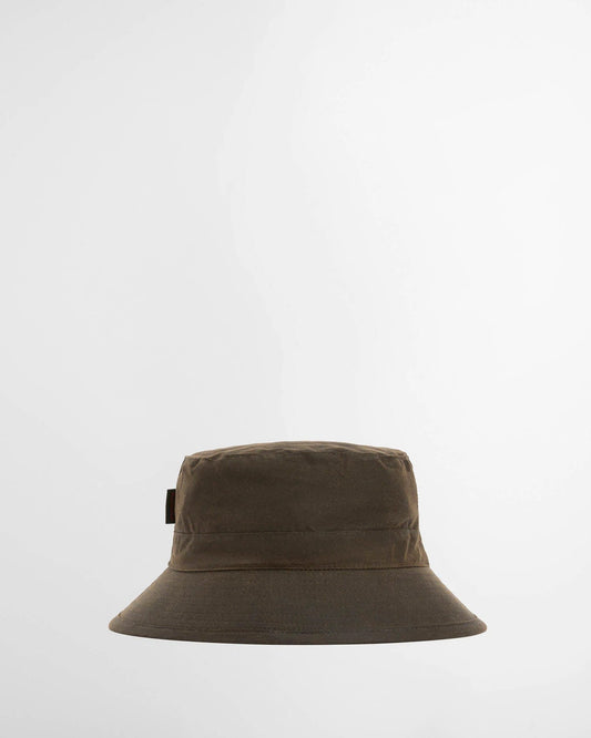 Young Ideas & Henmores -Wax Bucket Hat -OL71 Olive -M