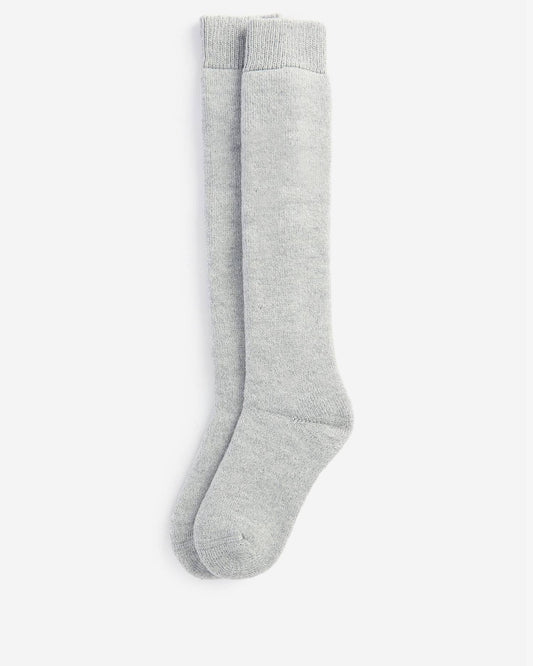 Young Ideas & Henmores -Wellington Knee Sock -GY11 Light Grey -M