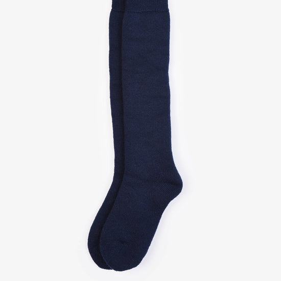 Young Ideas & Henmores -Wellington Knee Sock -NY11 Navy -M