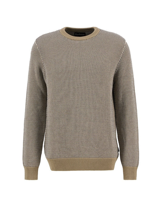 Young Ideas/Henmores - Wells Crew Neck Sweater - ST17 Washed Stone - M