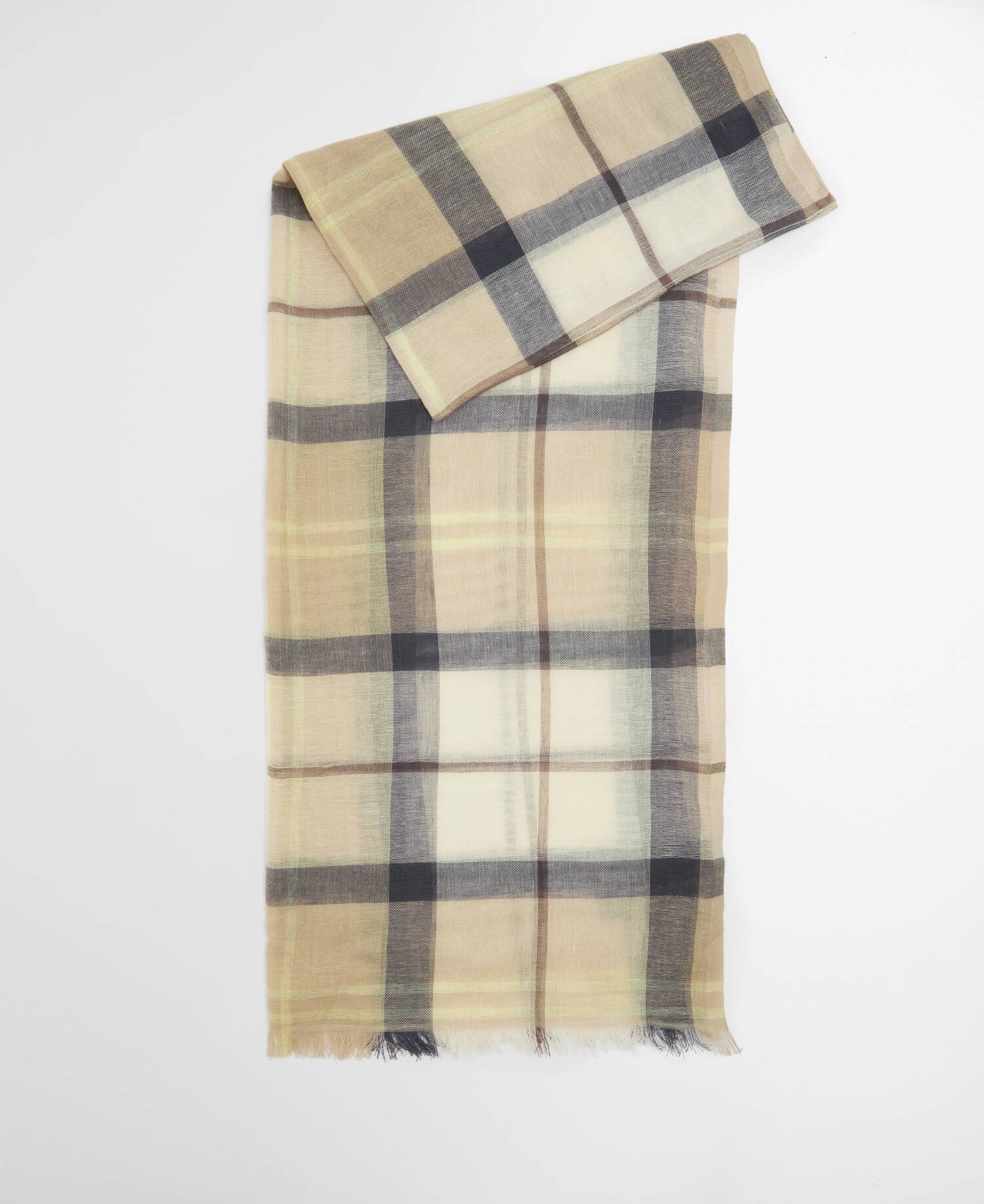 Young Ideas/Henmores - Welton Tartan Scarf - TN41 Oban Mist Tartan - OS