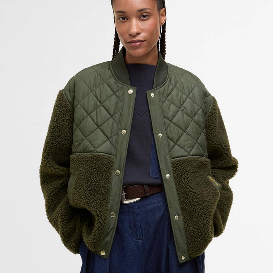 Young Ideas/Henmores - Wetherby Fleece - OL71 Olive - 8