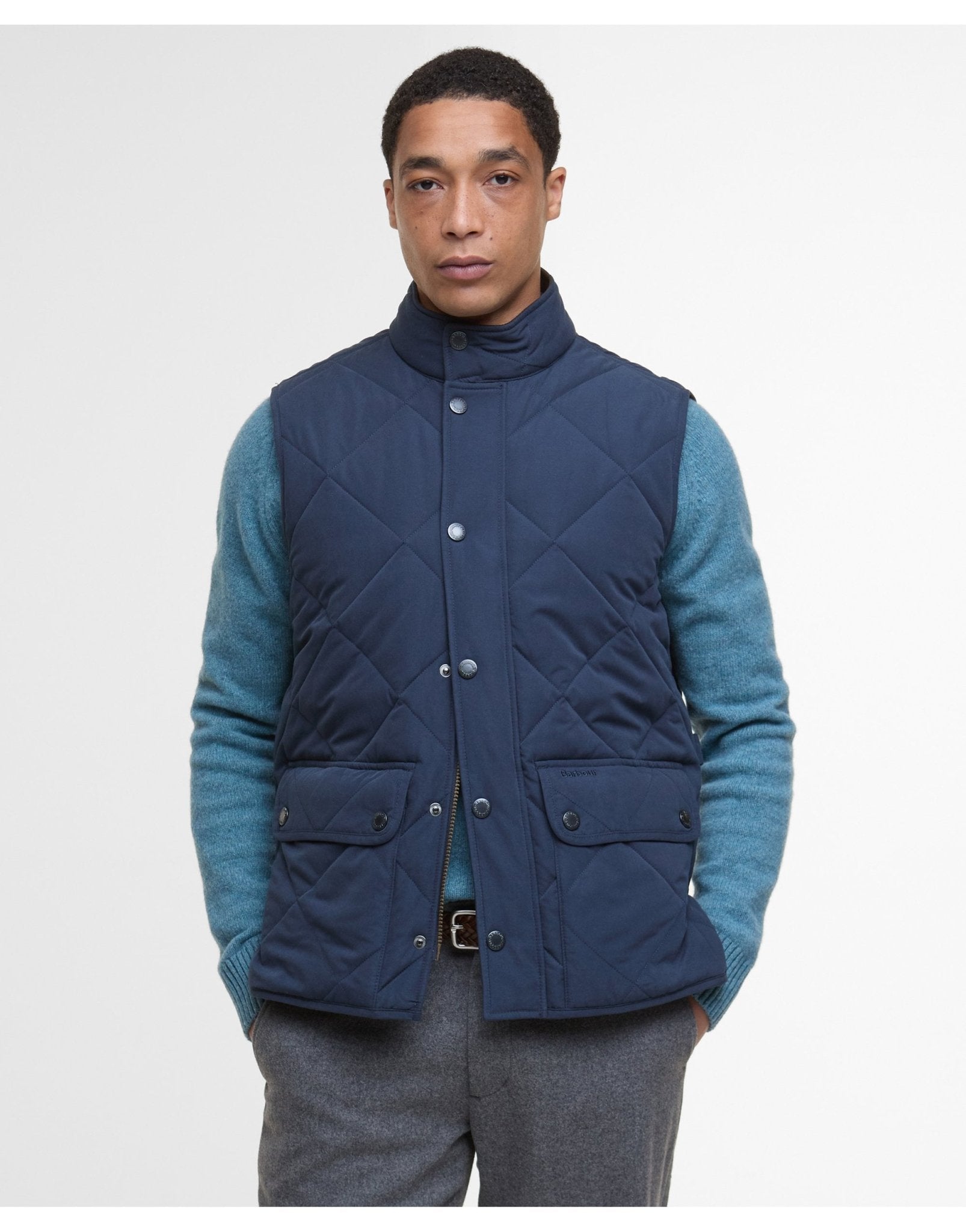 Young Ideas/Henmores - Winter Lowerdale Quilted Gilet - NY71 Navy - M