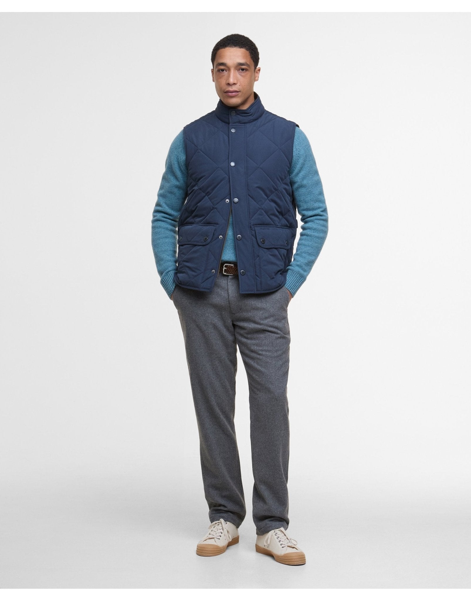 Young Ideas/Henmores - Winter Lowerdale Quilted Gilet - NY71 Navy - M