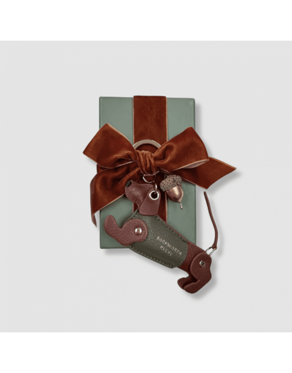 Young Ideas/Henmores - Bertie Sausage Keyring - Black/Red - OS