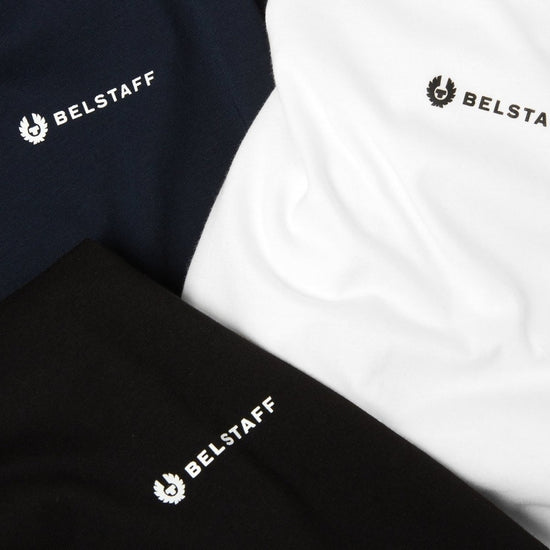 Young Ideas/Henmores - 3 Pack T-Shirt - Black / Dark Ink / White - S