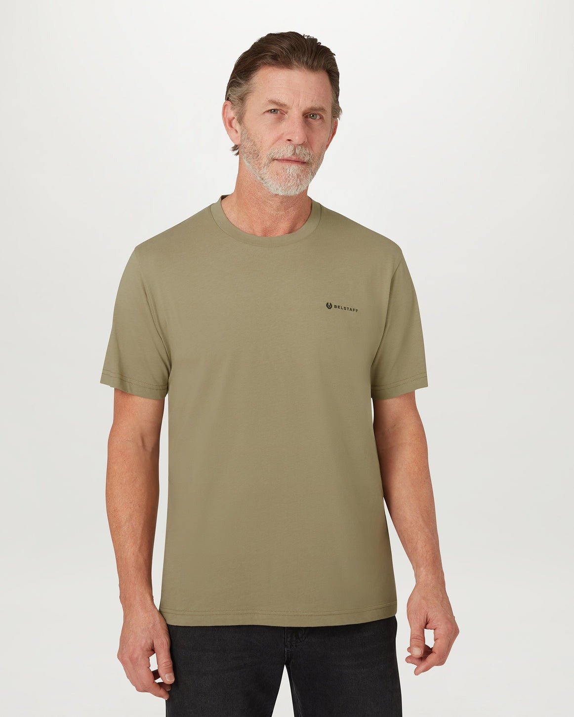 Young Ideas/Henmores - 3 Pack T-Shirt - White / Fatigue Green / Old Silver Heather - S