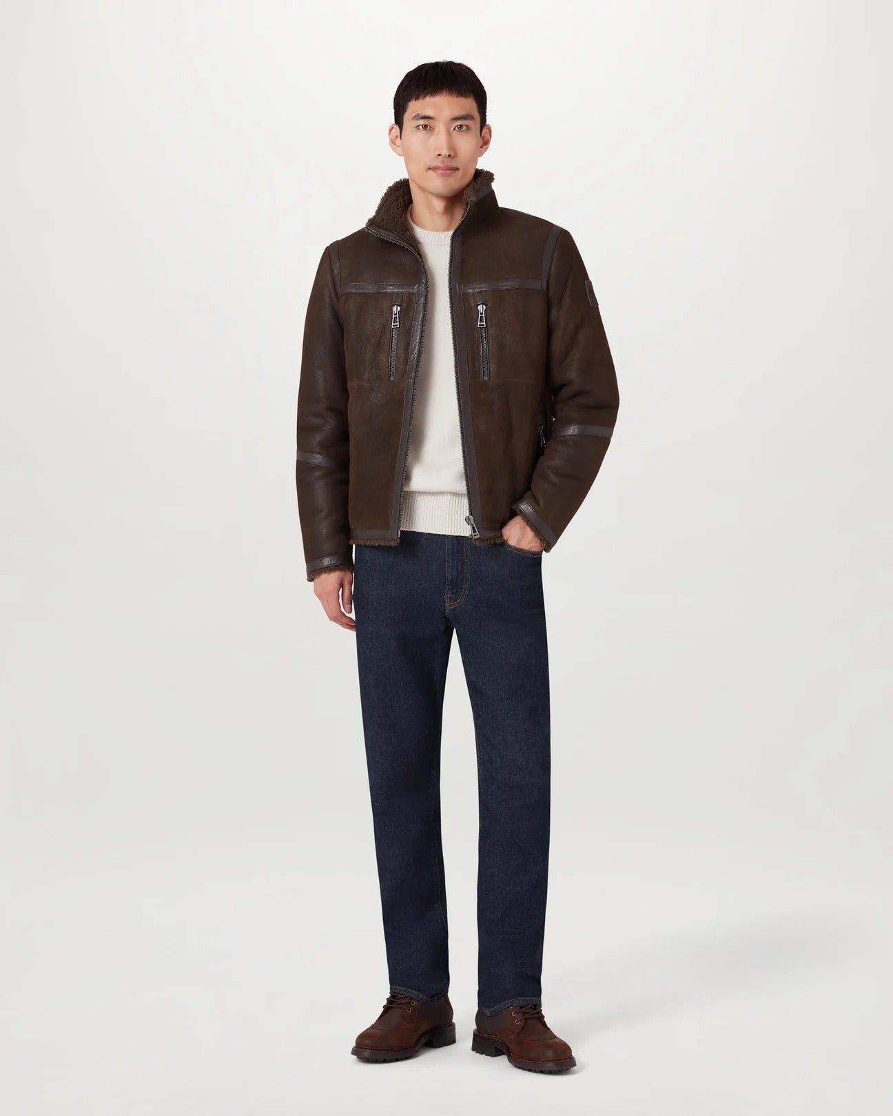 Young Ideas & Henmores -B69 Mid Rise Regular Jean -Indigo -32/32