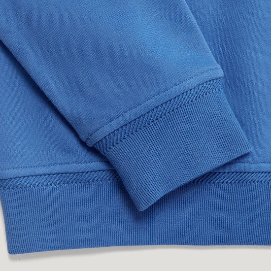 Young Ideas/Henmores - Belstaff Stamp Logo Crew Neck Sweatshirt - Marine Blue - S