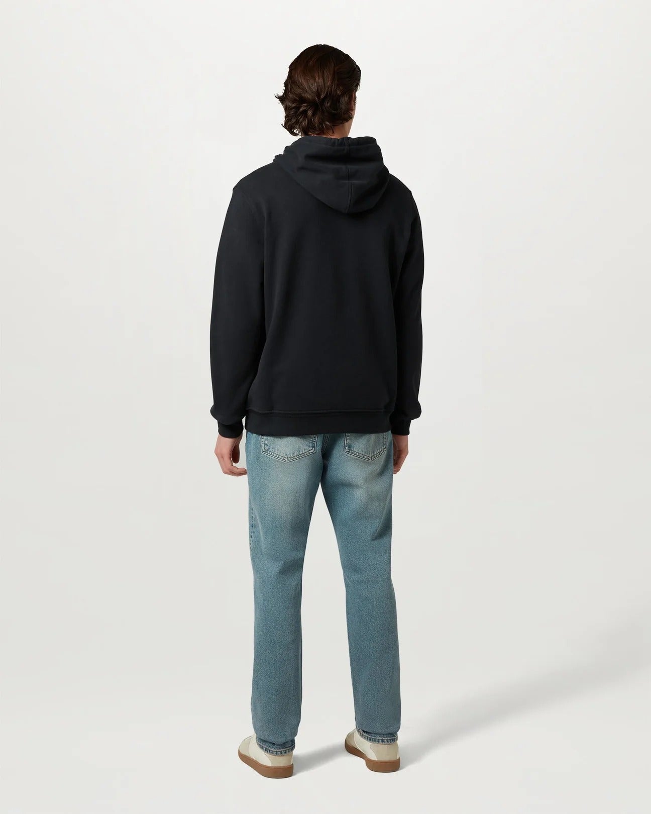 Young Ideas & Henmores -Belstaff Stamp Logo Full Zip Hoodie -Dark Ink -M