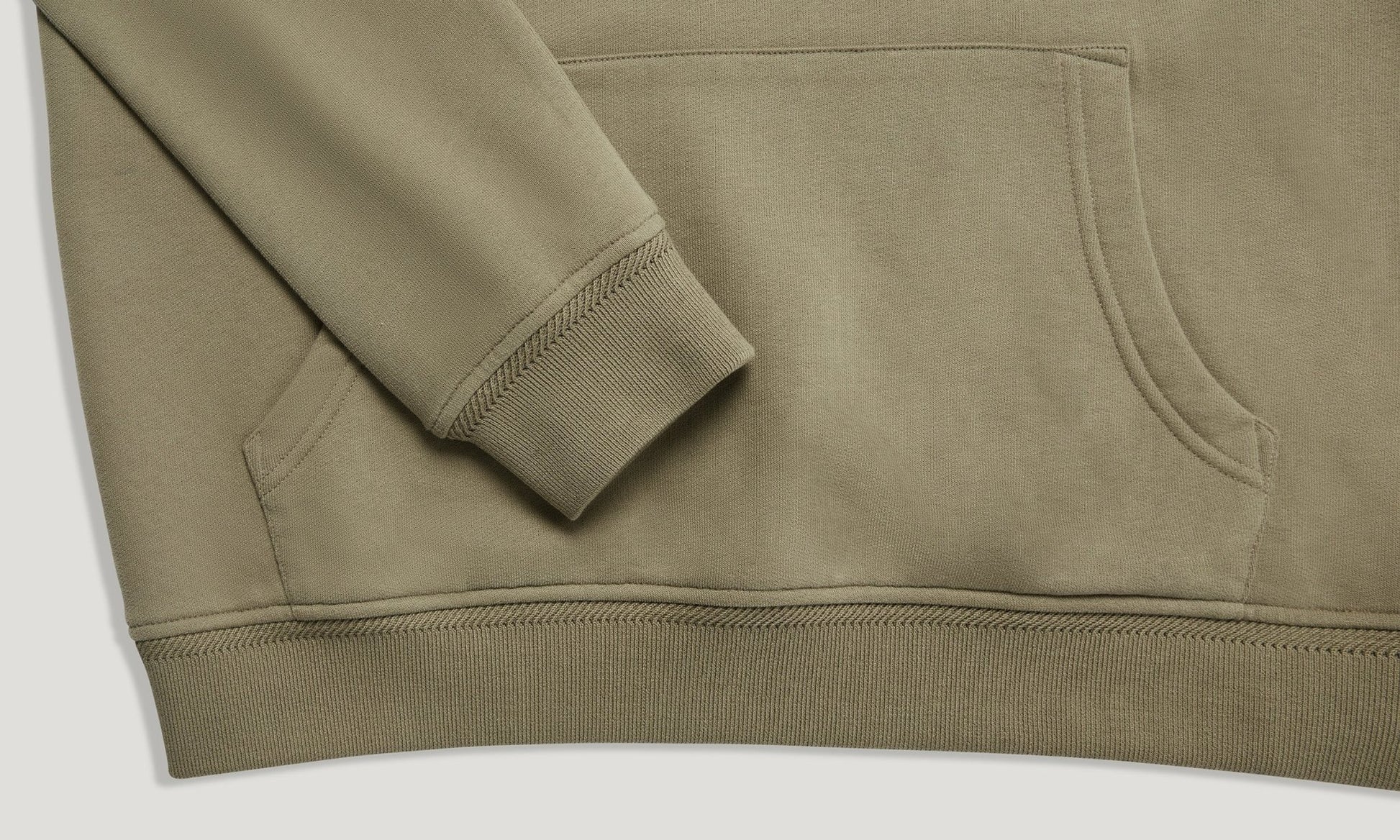 Young Ideas/Henmores - Belstaff Stamp Logo Hoodie - Fatigue Green - M