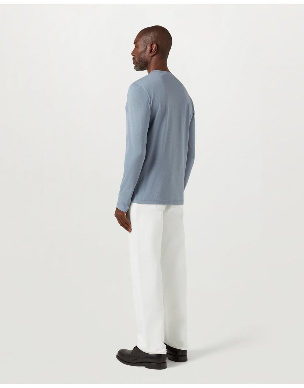 Young Ideas/Henmores - Belstaff Stamp Logo Long Sleeve T-Shirt - Black - S