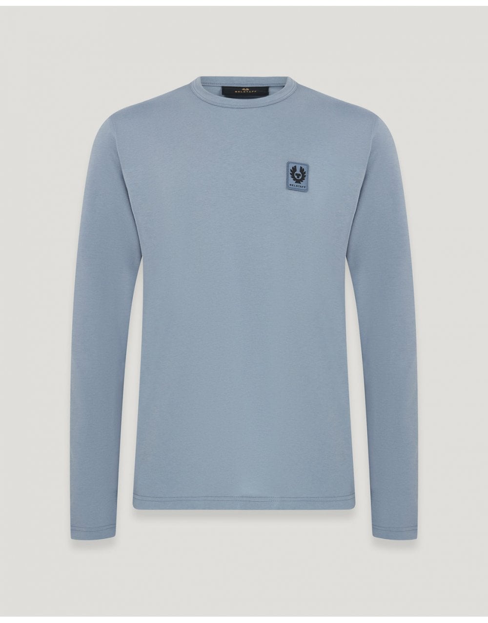 Young Ideas/Henmores - Belstaff Stamp Logo Long Sleeve T-Shirt - Black - S