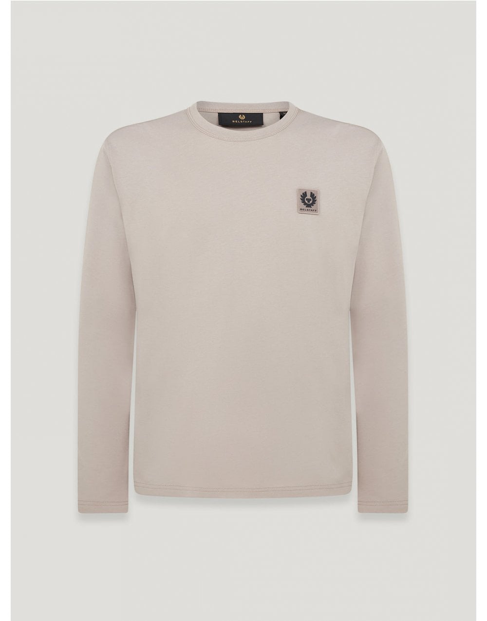 Young Ideas/Henmores - Belstaff Stamp Logo Long Sleeve T-Shirt - Black - S